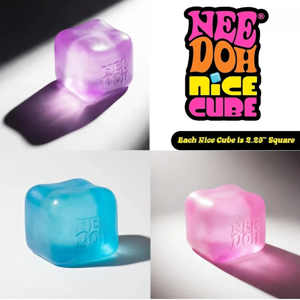 Jellyfish Cube Squish Toy