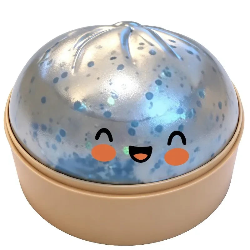 Glitter Squishy Dumpling Toy