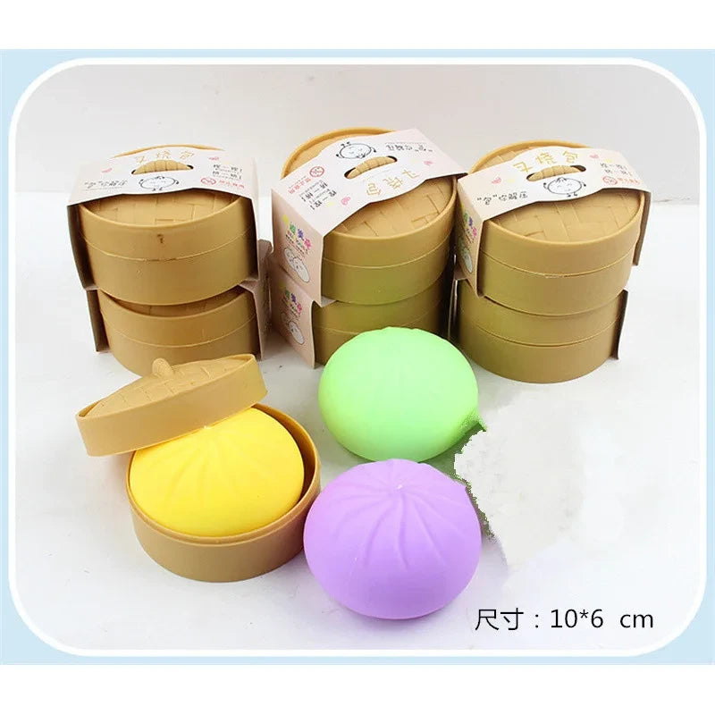 Glitter Squishy Dumpling Toy
