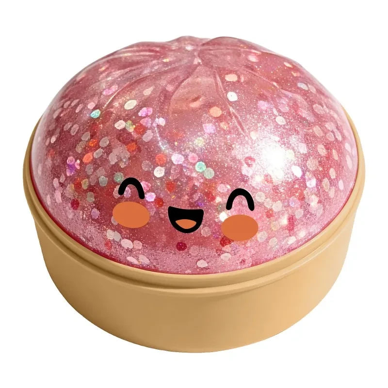 Glitter Squishy Dumpling Toy
