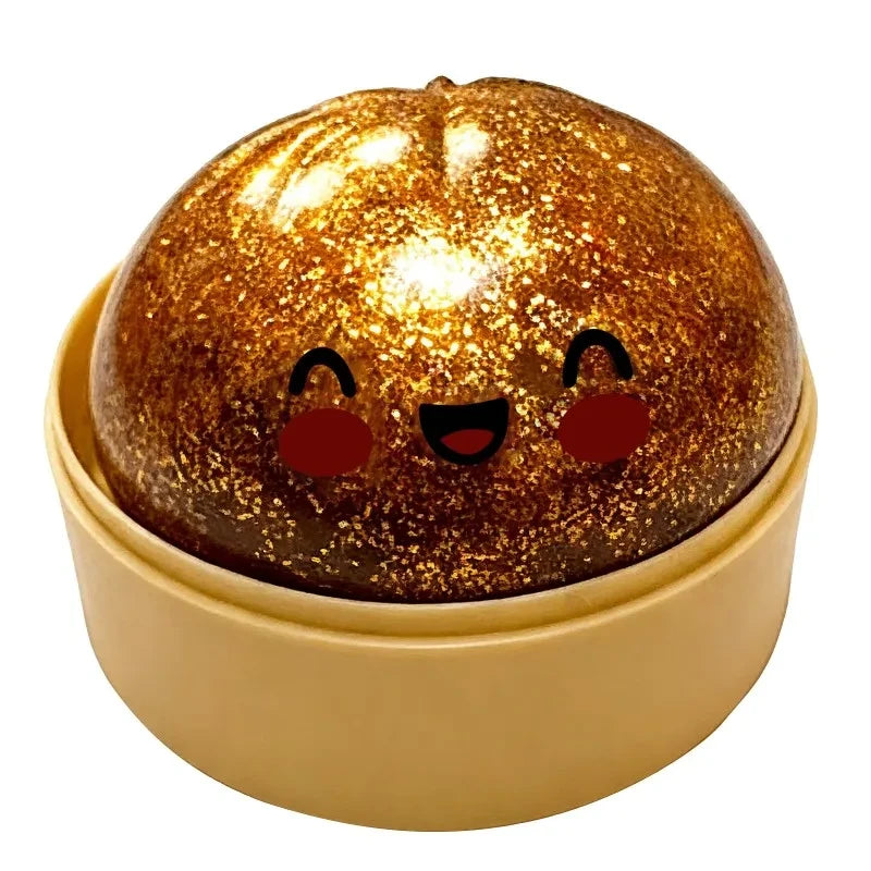 Glitter Squishy Dumpling Toy